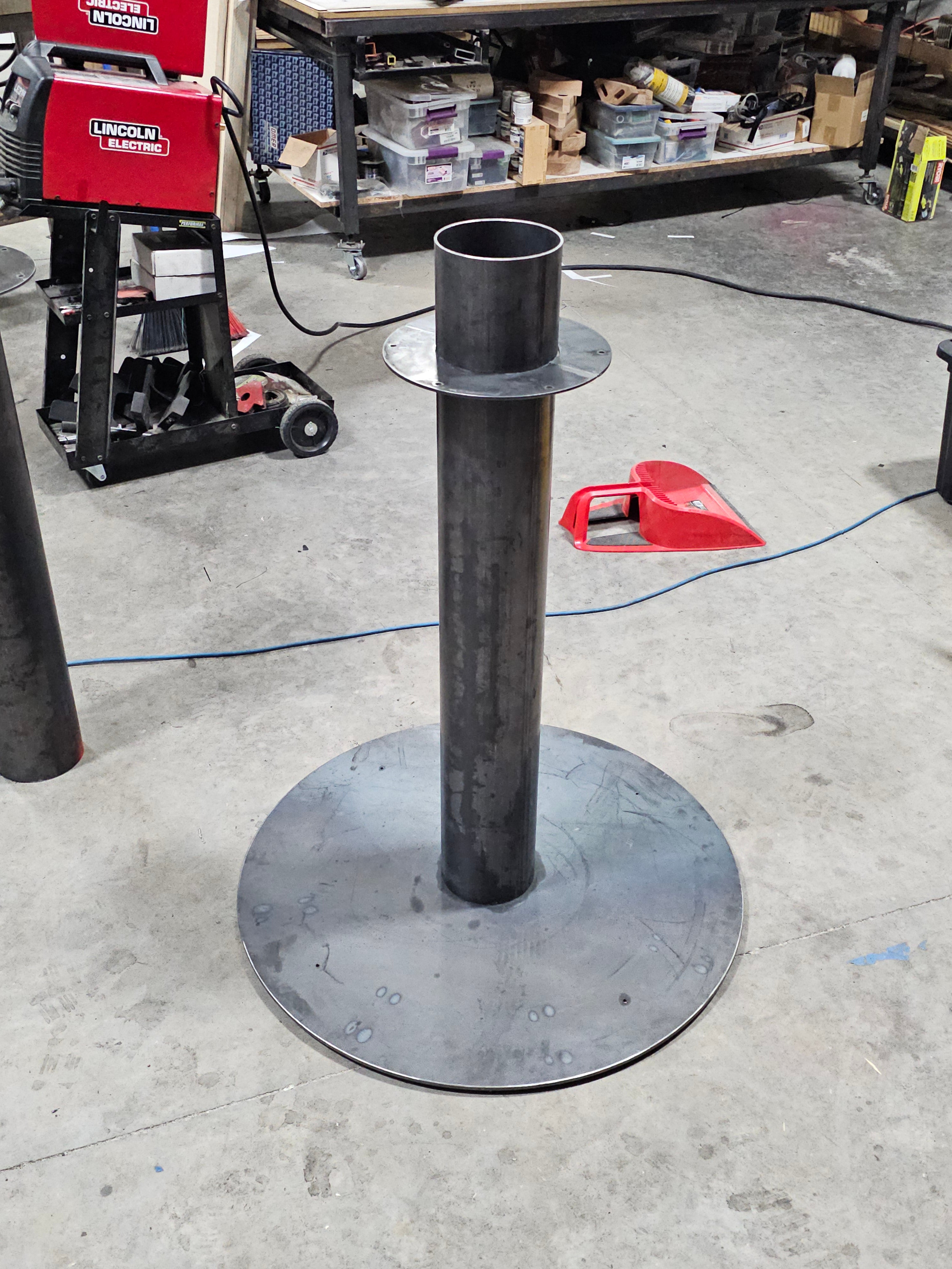 Welded Table Base Structure